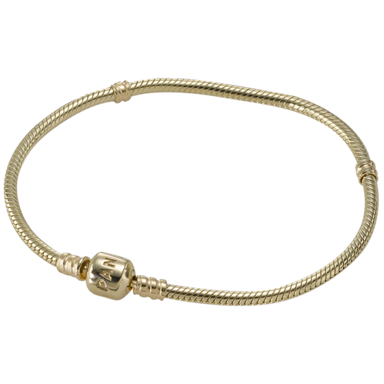 The Pandora 14 carat gold bracelet