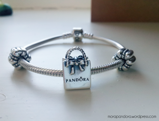Pandora Shopping Bag Charm Mora Pandora
