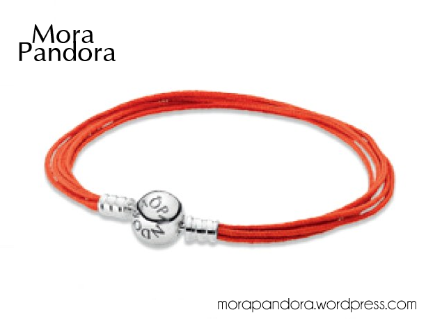 pandora summer 2014 orange cord bracelet