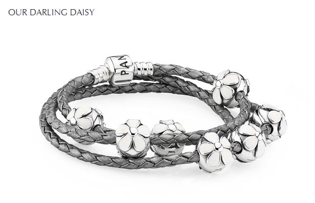 pandora spring 2014 daisy bracelet