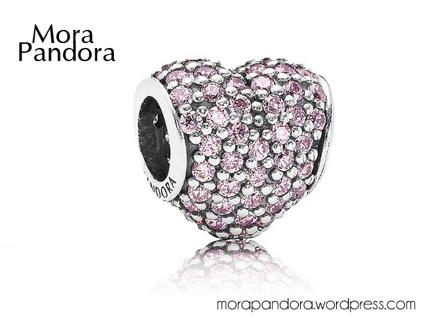 pandora mother's day 2014 pink pave heart