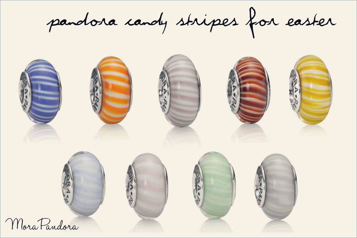 pandora candy stripes for easter c