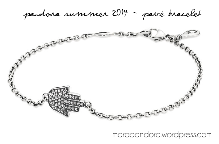 pandora summer 2014 part 2 pavé bracelet hand