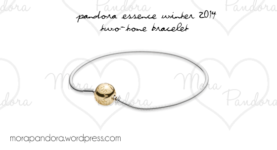 pandora essence two-tone bracelet