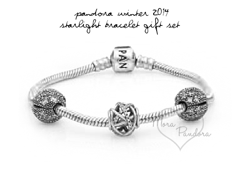 pandora winter 2014 starlight bracelet gift set