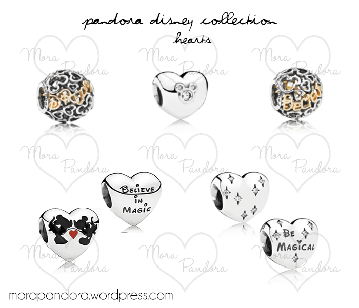 Pandora Disney collection 2014 hearts mark