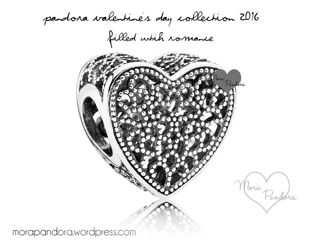pandora valentine's 2016 silver heart