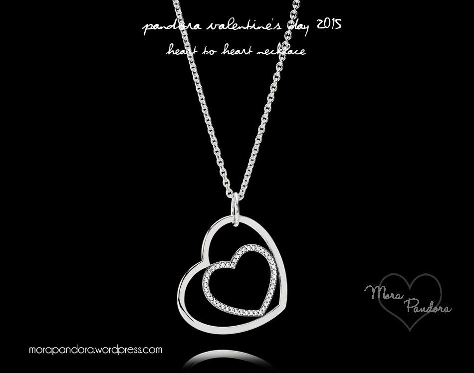 pandora heart-to-heart necklace