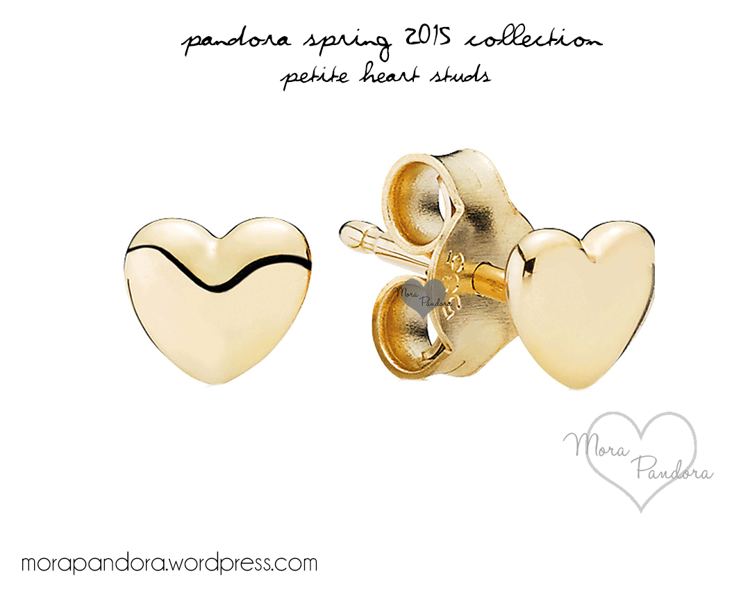 pandora-spring-2015-petite-heart-gold-earrings