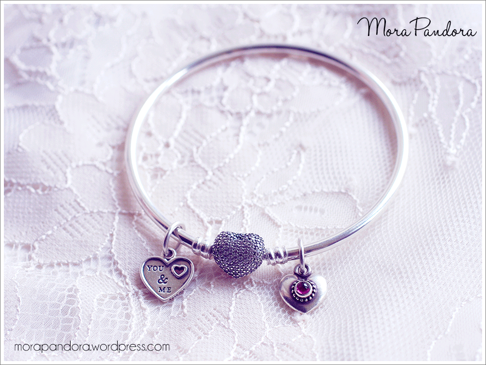 pandora limited edition always in my heart mother's day 2015 bangle review