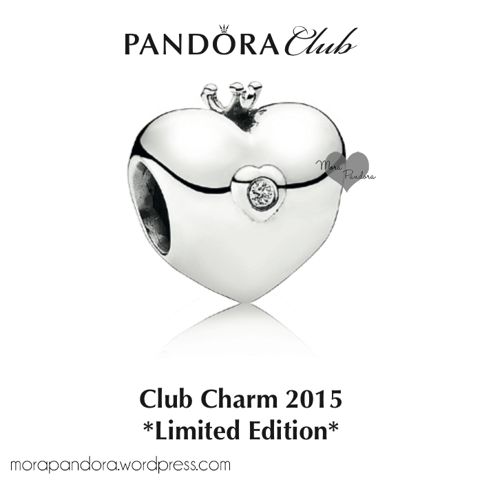 pandora club charm 2015 heart