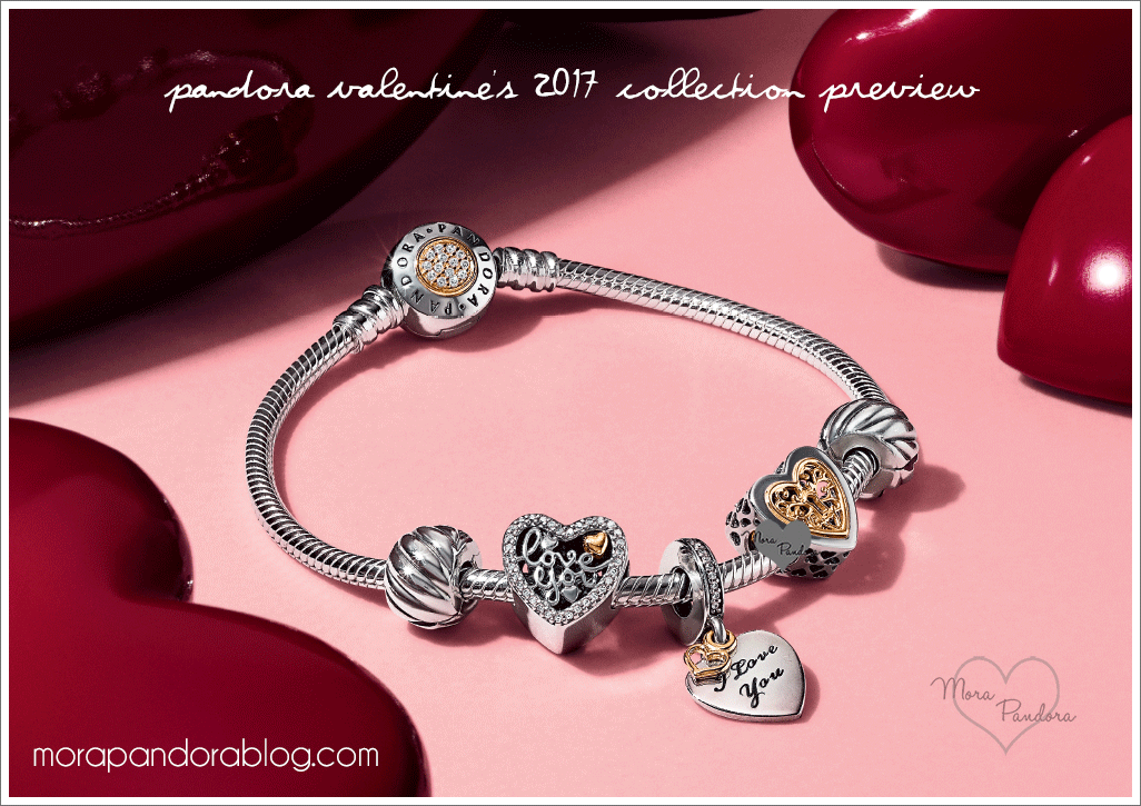 Pandora Valentine's Day 2017 Updates (with previously unseen charms & jewellery!) - Mora Pandora